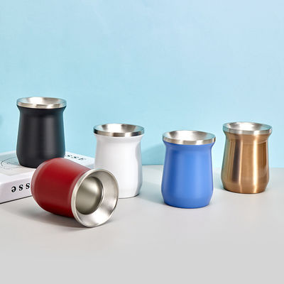 Κύπελλο γραφείου ανδρών με άχυρο Custom Logo Cup Drop Resistant Stainless Steel μπουκάλι νερού 12oz χωρητικότητα