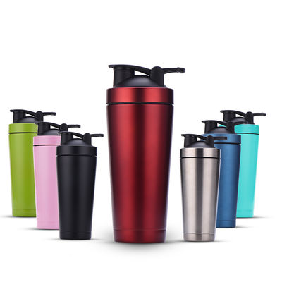 Διατήρηση του ποτού ζεστό κρύο 6-12hrs 700ml Μεγάλη χωρητικότητα Custom LOGO Fitness Shaker μπουκάλι