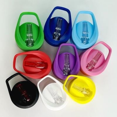 Προσαρμοσμένο χρώμα Tritan πλαστικό φλιτζάνι 500ml 700ml BPA-ελεύθερο μπουκάλι νερού με rollover άχυρο
