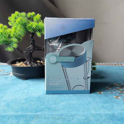 400 ml χωρητικότητα Προσαρμοσμένο Vakuum Isolated Sublimation Κενό γυάλινο μπουκάλι νερού για άνδρες