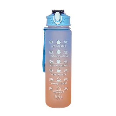 30 oz Custom Logo PC πλαστικό ποτήρι νερού χωρίς BPA Αθλητικά καλαμάκια Shaker μπουκάλι με κάλυμμα