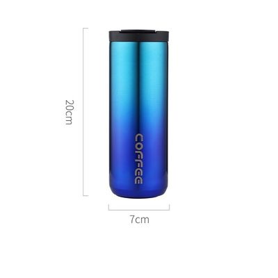 Ατσάλι από ανοξείδωτο χάλυβα 350/500ml Custom Logo Portable Leakproof Vacuum Isolated Coffee Cup