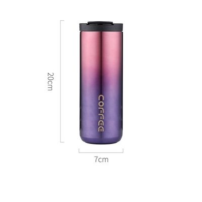 Ατσάλι από ανοξείδωτο χάλυβα 350/500ml Custom Logo Portable Leakproof Vacuum Isolated Coffee Cup