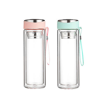 Κλασικό Στυλ Σχεδιασμού 320ml Borosilicate Double Wall Isolated Coffee Cup για ενήλικες