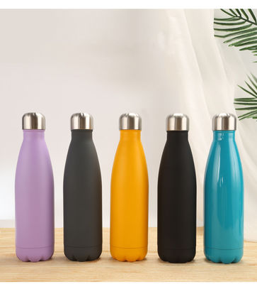 18oz 26oz Περιβαλλοντικά φιλικό Πολυχρωματικό προσαρμοσμένο σχήμα Φορητό μπουκάλι θερμότητας για ξενοδοχείο