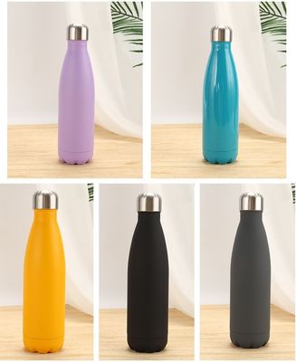 18oz 26oz Περιβαλλοντικά φιλικό Πολυχρωματικό προσαρμοσμένο σχήμα Φορητό μπουκάλι θερμότητας για ξενοδοχείο