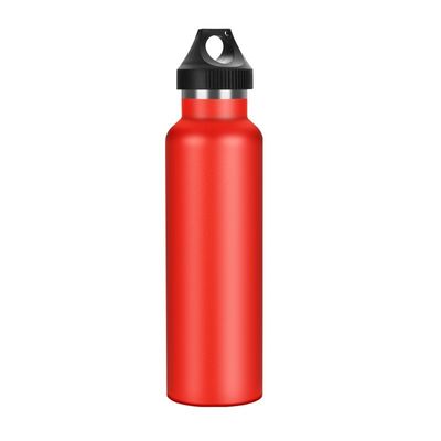 Ατσάλινο κενό ποτήρι νερού 750 ml διπλό τοίχωμα μεταλλικό μπουκάλι με κάλυμμα