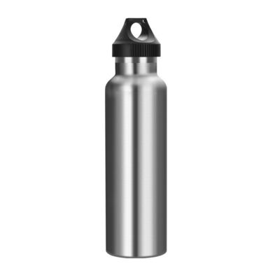 Ατσάλινο κενό ποτήρι νερού 750 ml διπλό τοίχωμα μεταλλικό μπουκάλι με κάλυμμα