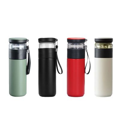 Ατσάλινο τσαγιέρα infuser tumbler με 6-12 ώρες θερμική μόνωση απόδοση