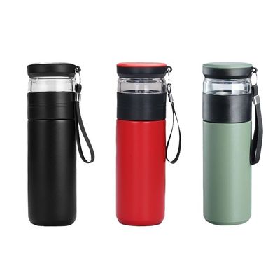 Ατσάλινο τσαγιέρα infuser tumbler με 6-12 ώρες θερμική μόνωση απόδοση