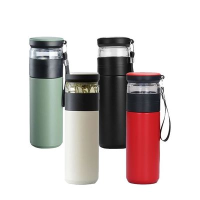Ατσάλινο τσαγιέρα infuser tumbler με 6-12 ώρες θερμική μόνωση απόδοση