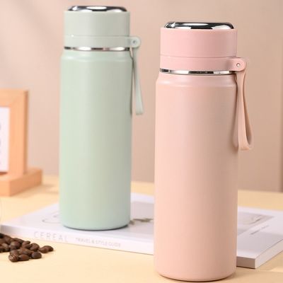 Σύγχρονο σχεδιασμό Custom BPA Free Vacuum Double Wall Sport μπουκάλι νερού με λαβή