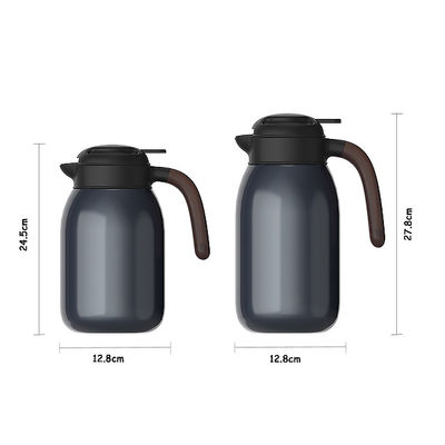 Παραγωγή Φιαλίδια κενού 1600ML Απομονωμένη καφετιέρα με 304 στρώμα από ανοξείδωτο χάλυβα
