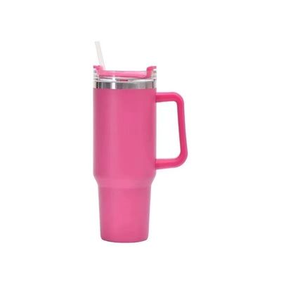 Χάλυβα από ανοξείδωτο ατσάλι 20oz Απομονωμένο Tumbler ταξιδιωτικό φλιτζάνι καφέ με άχυρο και προσαρμοσμένο λογότυπο