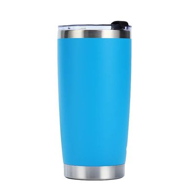 Προσαρμοσμένο πολύχρωμο 20oz διπλό τοίχωμα από ανοξείδωτο χάλυβα με ατμόσφαιρα μονωμένο στεγανό γυαλί με κάλυμμα