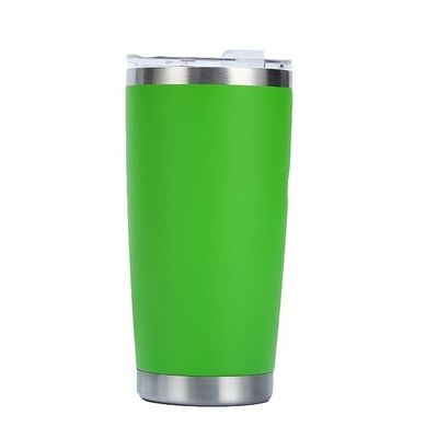 Προσαρμοσμένο πολύχρωμο 20oz διπλό τοίχωμα από ανοξείδωτο χάλυβα με ατμόσφαιρα μονωμένο στεγανό γυαλί με κάλυμμα