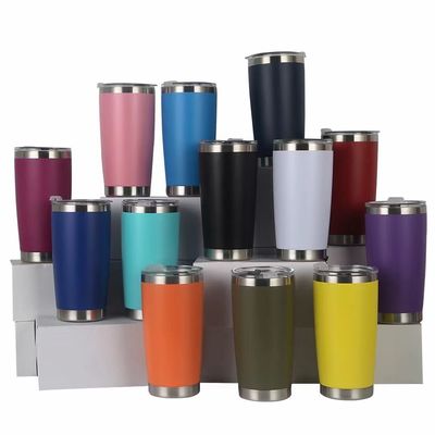 Προσαρμόσιμο 20oz Ατσάλινο Tumbler Απομονωμένο Tumbler με Κέπα για Ταξίδια