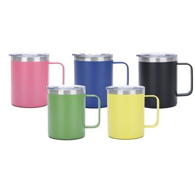 304 από ανοξείδωτο χάλυβα 12OZ Απομονωμένο γραφείο Κούπα μπύρας καφέ με χειριστή Vacuum Tumbler