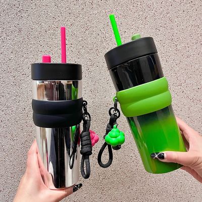 Φιλικό προς το περιβάλλον 710 ml από ανοξείδωτο χάλυβα ταξιδιωτική κούπα για καφέ απομόνωση και επαναχρησιμοποίηση
