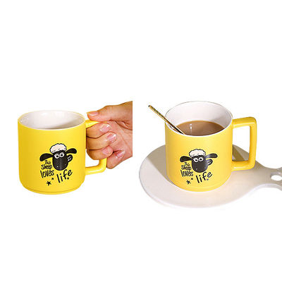 Προσαρμοσμένο λογότυπο Αποδεκτό Sublimation Blank Latte Μοντέρνο Καφέ Πορσελάνιες Κούπες για το αγόρι