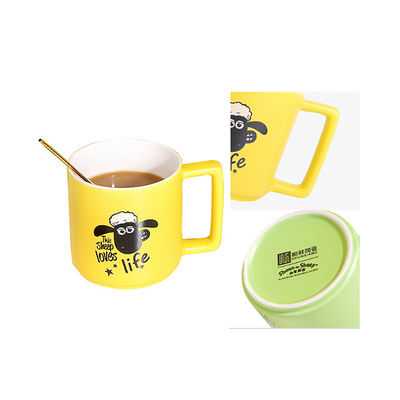 Προσαρμοσμένο λογότυπο Αποδεκτό Sublimation Blank Latte Μοντέρνο Καφέ Πορσελάνιες Κούπες για το αγόρι