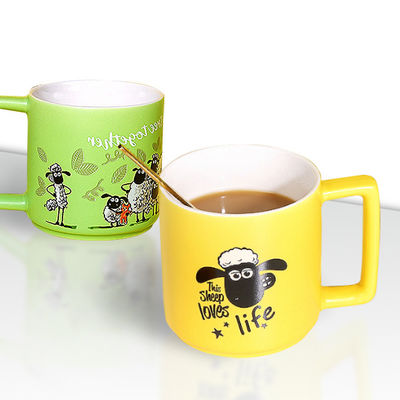Προσαρμοσμένο λογότυπο Αποδεκτό Sublimation Blank Latte Μοντέρνο Καφέ Πορσελάνιες Κούπες για το αγόρι