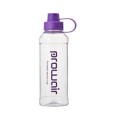 1000ml PC πλαστικό φλιτζάνι νερού με κάλυμμα φορητό φιλικό προς το περιβάλλον μπουκάλι μικρού στόματος
