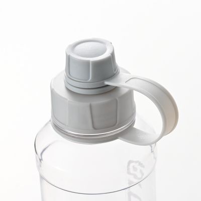 1000ml PC πλαστικό φλιτζάνι νερού με κάλυμμα φορητό φιλικό προς το περιβάλλον μπουκάλι μικρού στόματος