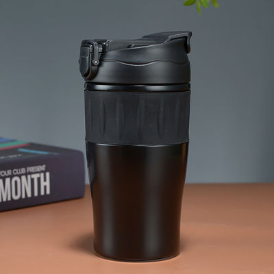 500 ml από ανοξείδωτο χάλυβα διπλό τοίχωμα φορητό tumbler με καπάκι από άχυρο για εξατομικευμένο χρώμα εξωτερικά
