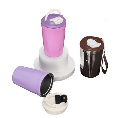 Σύγχρονο στυλ Ατσάλι 420ml Vakuum Double-drinking Tumbler μονωμένο κύπελλο