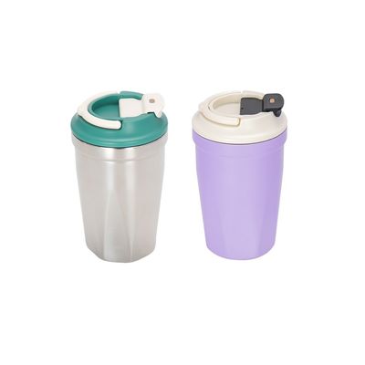 Σύγχρονο στυλ Ατσάλι 420ml Vakuum Double-drinking Tumbler μονωμένο κύπελλο