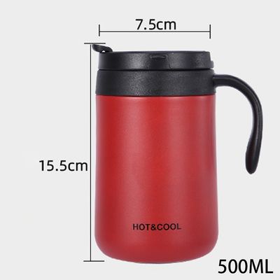 Αποδεκτό OEM/ODM 350ml/500ml θερμικό φλιτζάνι από ανοξείδωτο χάλυβα για ταξίδια καφέ και τσαγιού