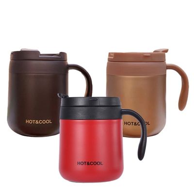 Αποδεκτό OEM/ODM 350ml/500ml θερμικό φλιτζάνι από ανοξείδωτο χάλυβα για ταξίδια καφέ και τσαγιού