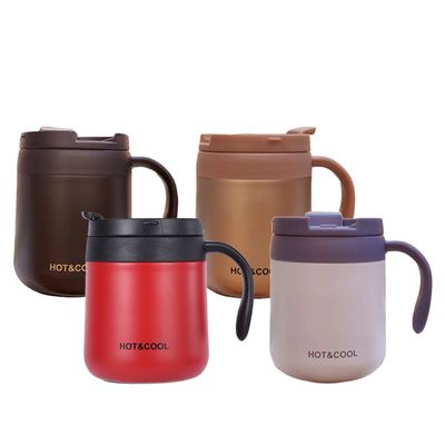 Αποδεκτό OEM/ODM 350ml/500ml θερμικό φλιτζάνι από ανοξείδωτο χάλυβα για ταξίδια καφέ και τσαγιού