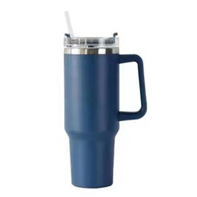 304 Ατσάλινο Κύπελλο Ατμομόνωση 40 Oz Tumbler με λαβή και άχυρο με 1