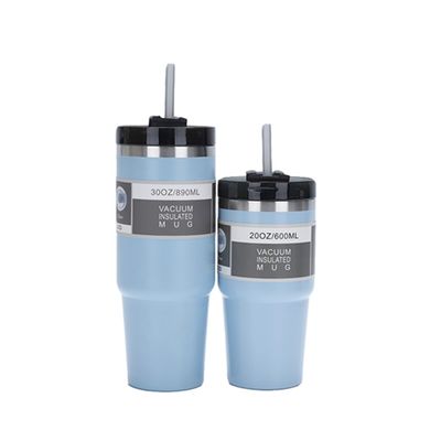 304 Ατσάλι Κλασικό Πίσιμο στόμα 20oz 30oz Θερμικό κενό Αθλητικό μπουκάλι νερού