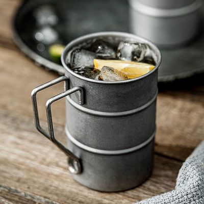 Βιντεοκαλλιτεχνική 380 ml κούπα καφέ φορητό μπουκάλι νερού από ανοξείδωτο χάλυβα 304 για ταξίδια