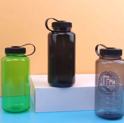Unisex 1000 ml Μεγάλη χωρητικότητα ποτήρι νερού κλίμακα Ανερό αδιάβροχο ποτήρι με PS πλαστικό υλικό