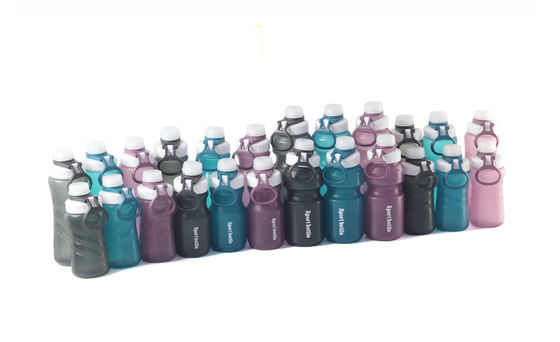 Προσαρμοσμένο Δημιουργικό 500ml 600ml 750ml πλαστικό μπουκάλι νερού για κάμπινγκ