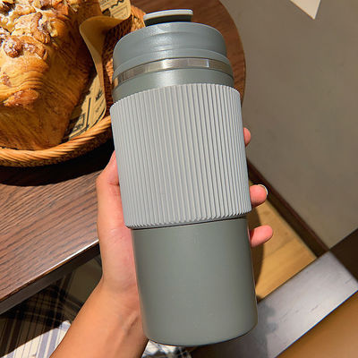 Φορητό ανθεκτικό 450ml καφέ καφέ Custom Logo Vakuum από ανοξείδωτο χάλυβα
