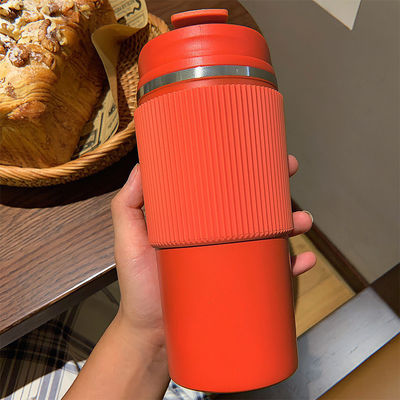 Φορητό ανθεκτικό 450ml καφέ καφέ Custom Logo Vakuum από ανοξείδωτο χάλυβα