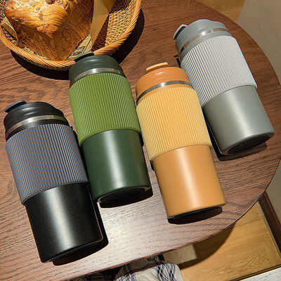 450ML χωρητικότητα Custom Logo Ατσάλινο Κούπα Καφέ Εξωτερική θερμομόνωση κενού