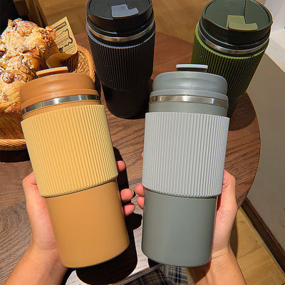 450ML χωρητικότητα Custom Logo Ατσάλινο Κούπα Καφέ Εξωτερική θερμομόνωση κενού