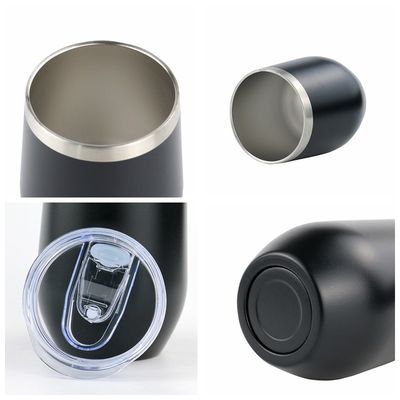 12oz προσαρμοσμένα μπουκάλια καφέ με διπλό τοίχωμα