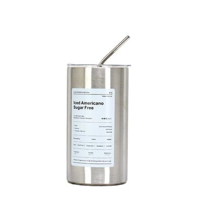 Εφοδιασμένο πεζοπορία 320ml 600ml Θερματικά ποτά μοντέρνα διπλό τοίχωμα aspirator ταξίδι tumbler φλιτζάνι