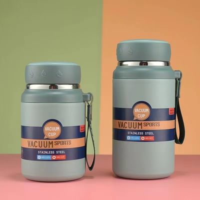 Μινιμαλιστικό στυλ σχεδιασμού 750ml/1000ml Ατσάλινο Κύπελλο Θερμού για φορητό κάμπινγκ