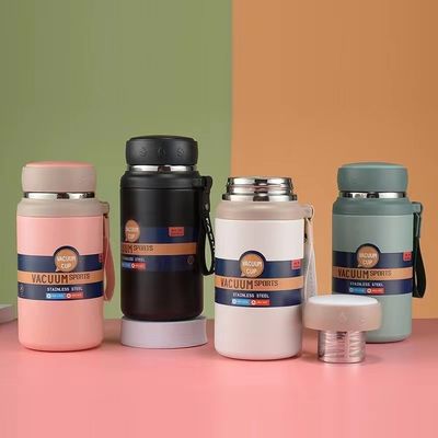 Μινιμαλιστικό στυλ σχεδιασμού 750ml/1000ml Ατσάλινο Κύπελλο Θερμού για φορητό κάμπινγκ