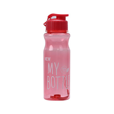 550ml Μεγάλη χωρητικότητα Διαφανές PE πλαστικό μπουκάλι νερού για άνδρες και γυναίκες γυμναστική