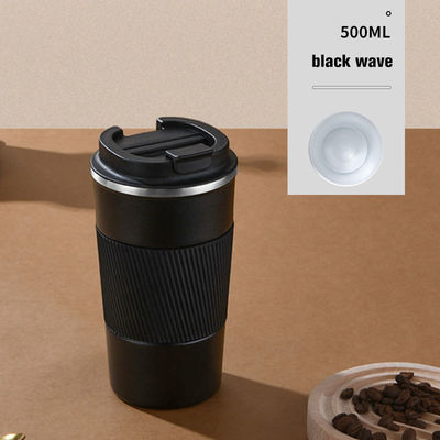 Αδιάβροχο σιλικόνιο μανίκι 380ml/510ml 304 Ατσάλινο Κύπελλο νερού για Κύπελλο κοιλιάς