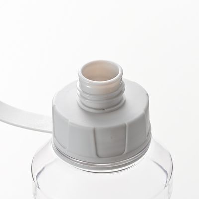 1000 ml διαφανής πλαστικής φιάλης νερού χωρίς BPA με θερμομονωτική απόδοση